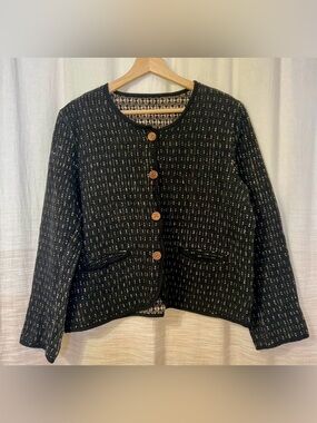 Black Tweed Jacket